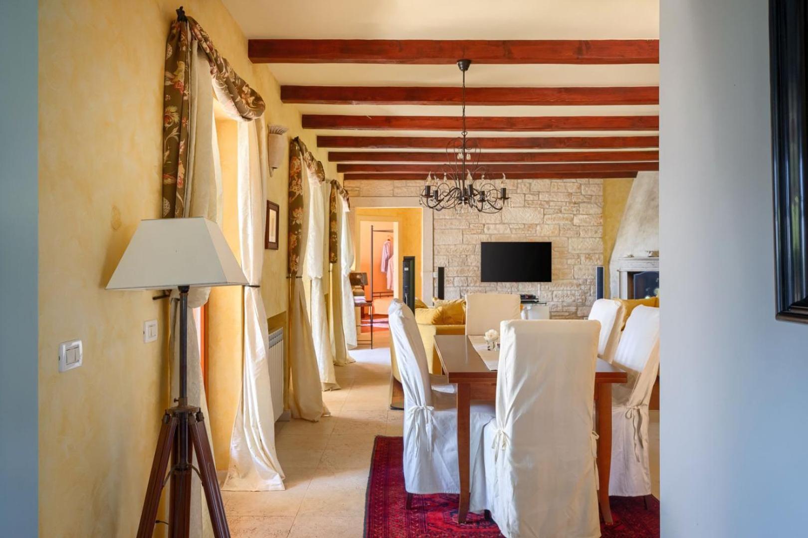 Rustic Villa Cehici With Pool In Sveti Lovrec Jehnici Kültér fotó