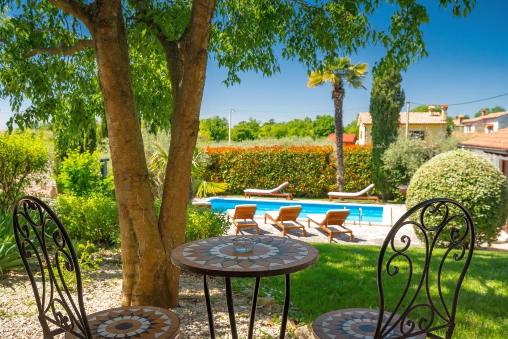 Rustic Villa Cehici With Pool In Sveti Lovrec Jehnici Kültér fotó