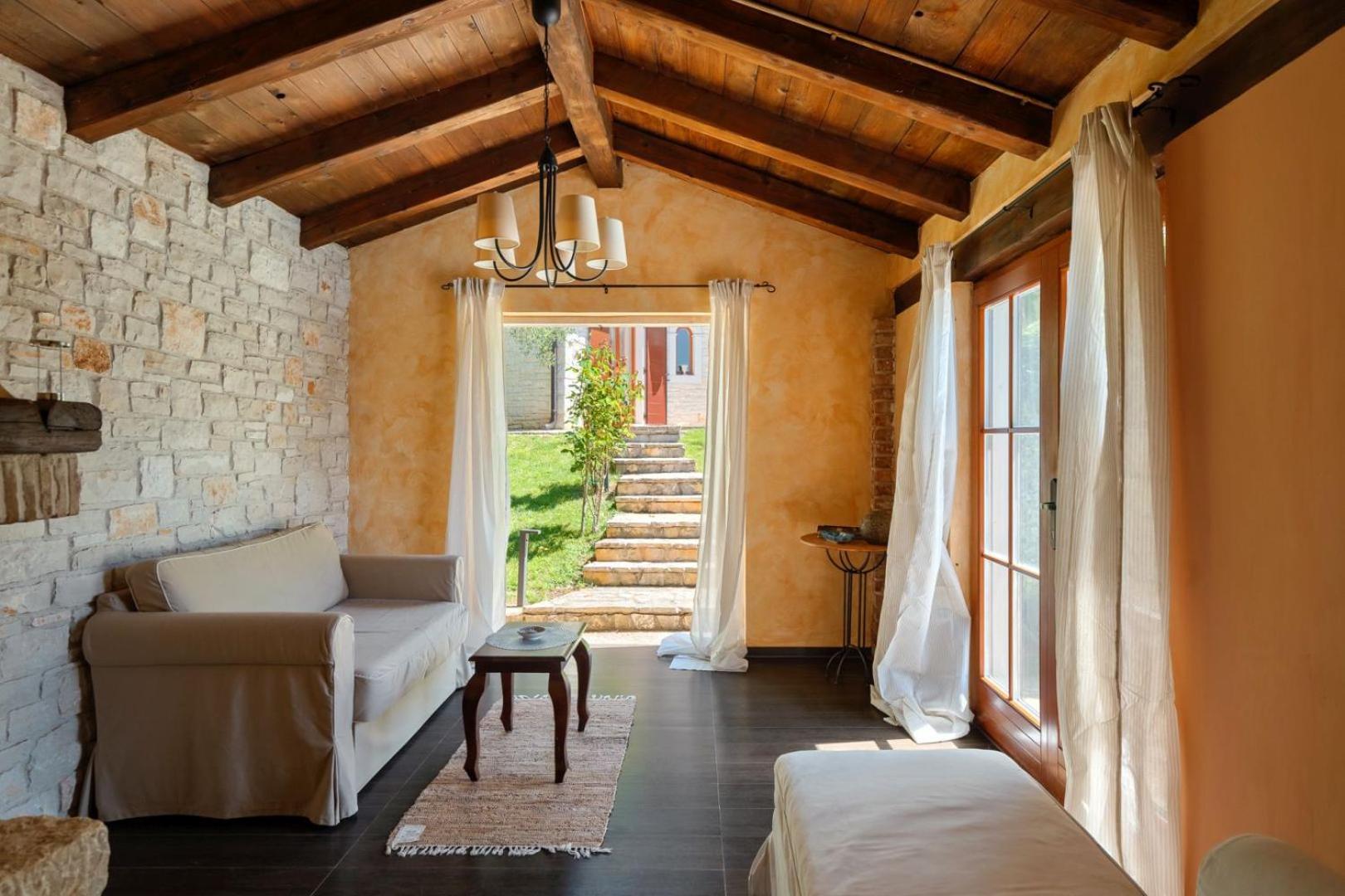 Rustic Villa Cehici With Pool In Sveti Lovrec Jehnici Kültér fotó