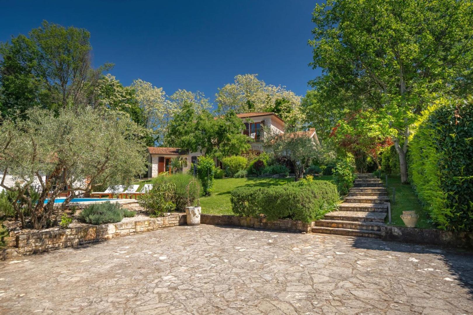Rustic Villa Cehici With Pool In Sveti Lovrec Jehnici Kültér fotó