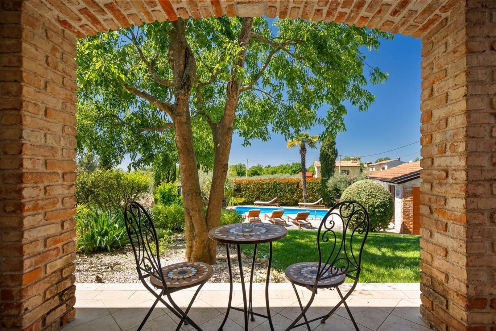 Rustic Villa Cehici With Pool In Sveti Lovrec Jehnici Kültér fotó