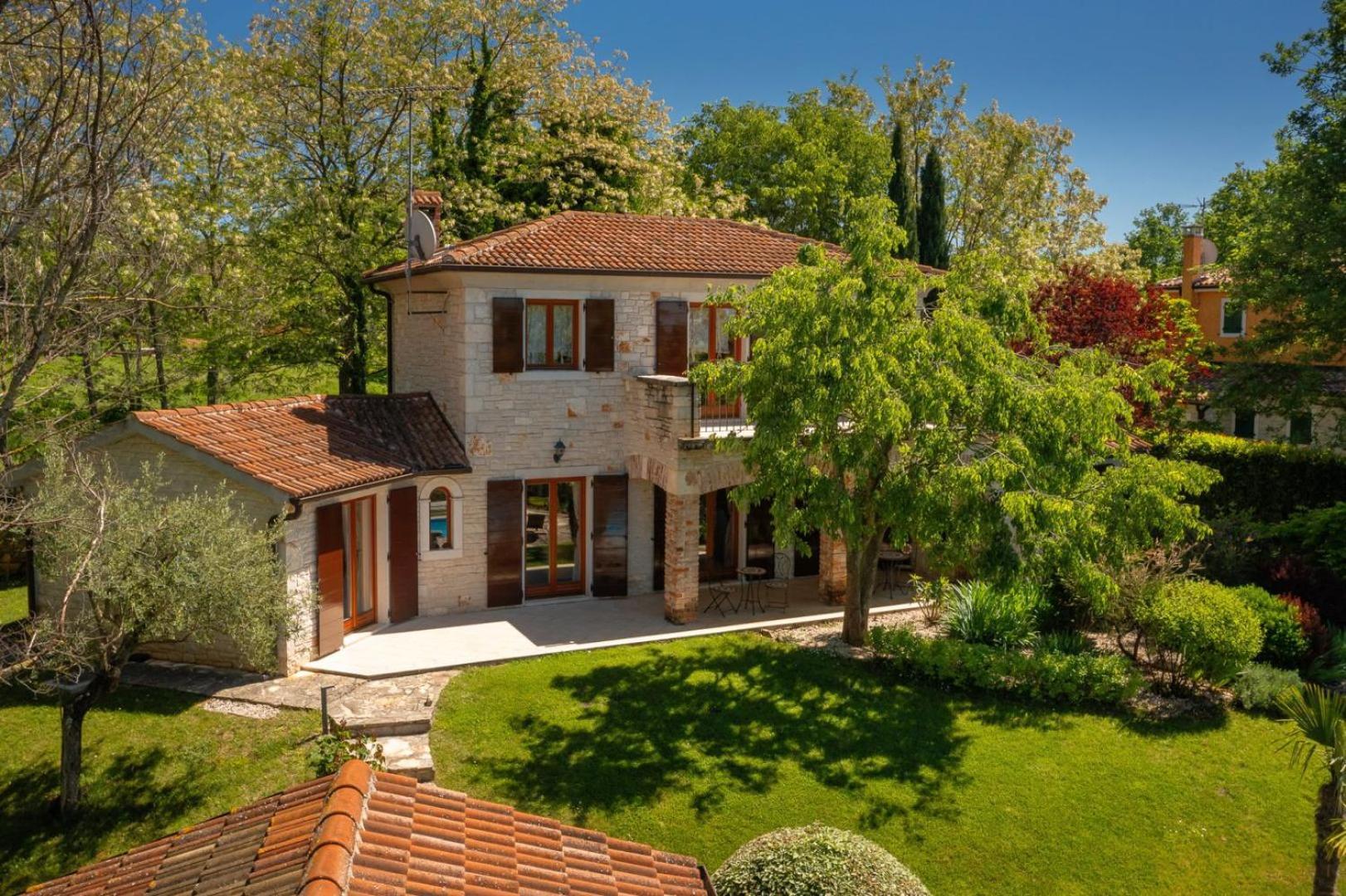 Rustic Villa Cehici With Pool In Sveti Lovrec Jehnici Kültér fotó